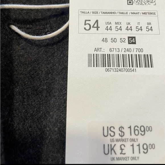 ZARA MAN EDITION BLAZER - Picture 6 of 6